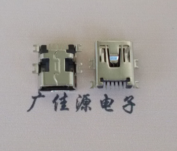 广西MINI USB2.0母座 迷你 5P全贴沉板1.8数据接口