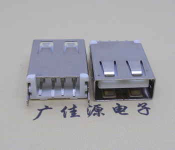 广西USB AF立式 直插 加长款17.5MM 大电流3A插座