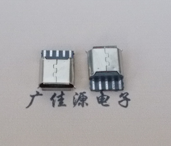 广西Micro USB5p母座焊线 前五后五焊接有后背