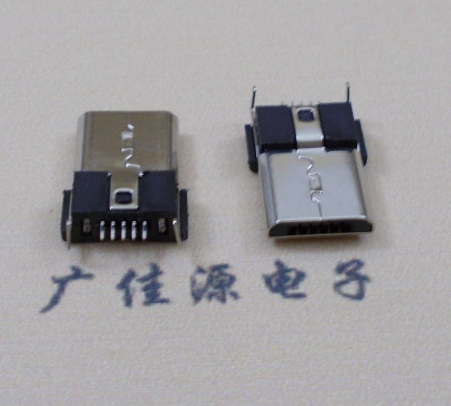 广西micro usb 5pin公头反向贴板引脚定义