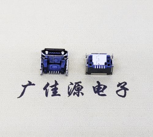 广西MICRO USB5pin加高母座 垫高1.55/2.5/3.04/4.45尺寸接口
